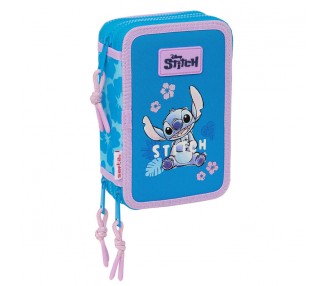 Plumier Hawaii Stitch Disney 36pzs triple