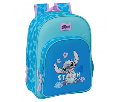 Mochila Hawaii Stitch Disney 34cm adaptable