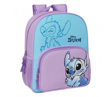 Mochila Sweet Stitch Disney 38cm adaptable