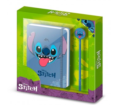 Set diario + boligrafo Stitch Disney