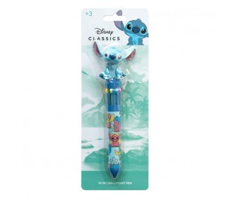 Boligrafo 3D 10 colores Stitch Disney