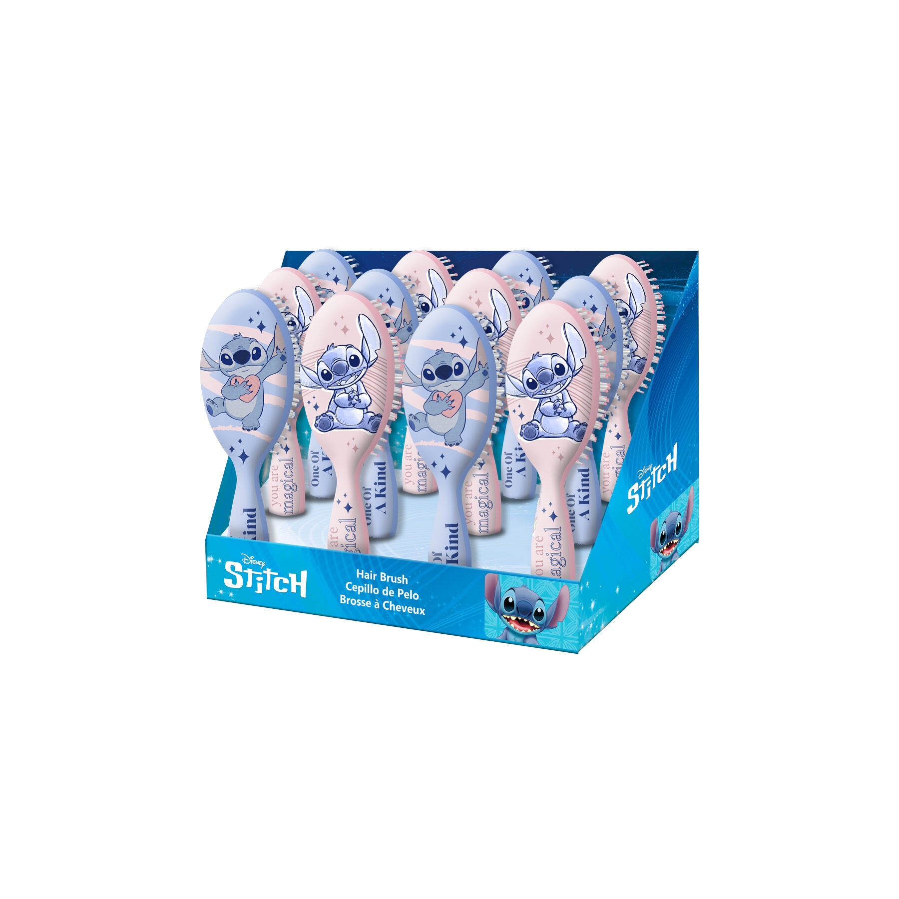 Cepillo pelo Stitch Disney surtido