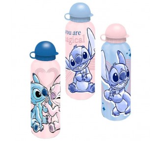 Cantimplora aluminio Stitch Disney 500ml surtido