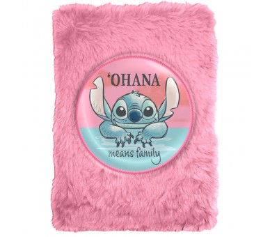 Cuaderno peluche Stitch Disney