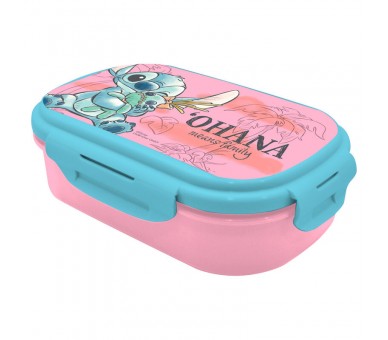Sandwichera + cubierto Stitch Disney