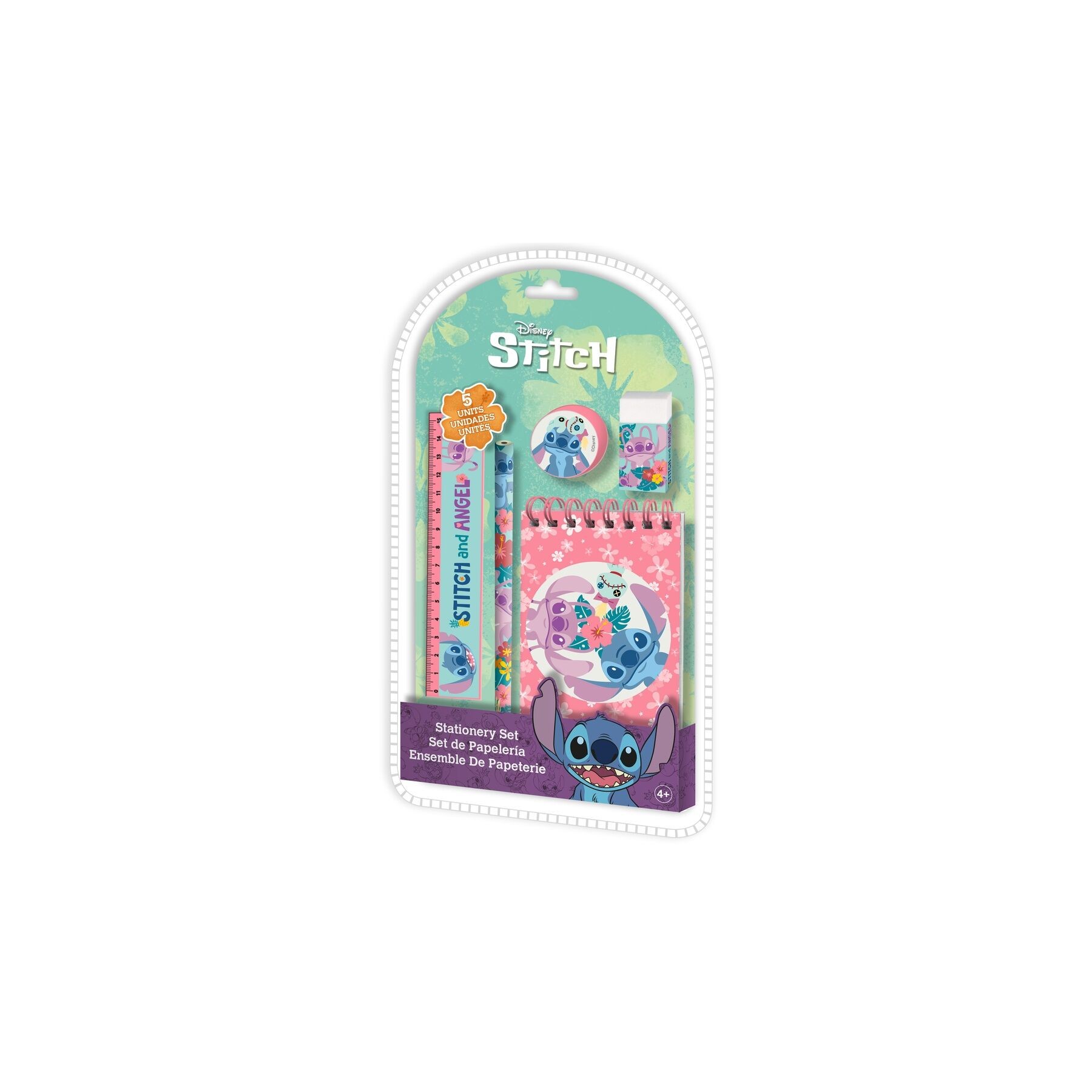 Set papeleria Stitch Disney