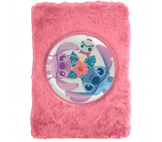 Cuaderno peluche A5 Stitch Disney