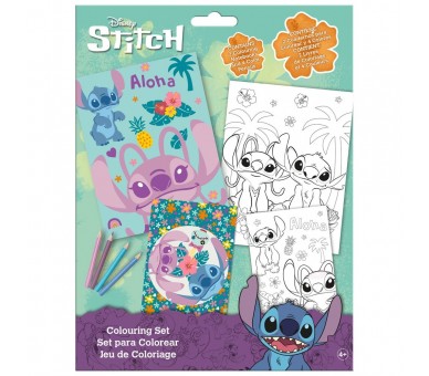 Set colorear Stitch Disney