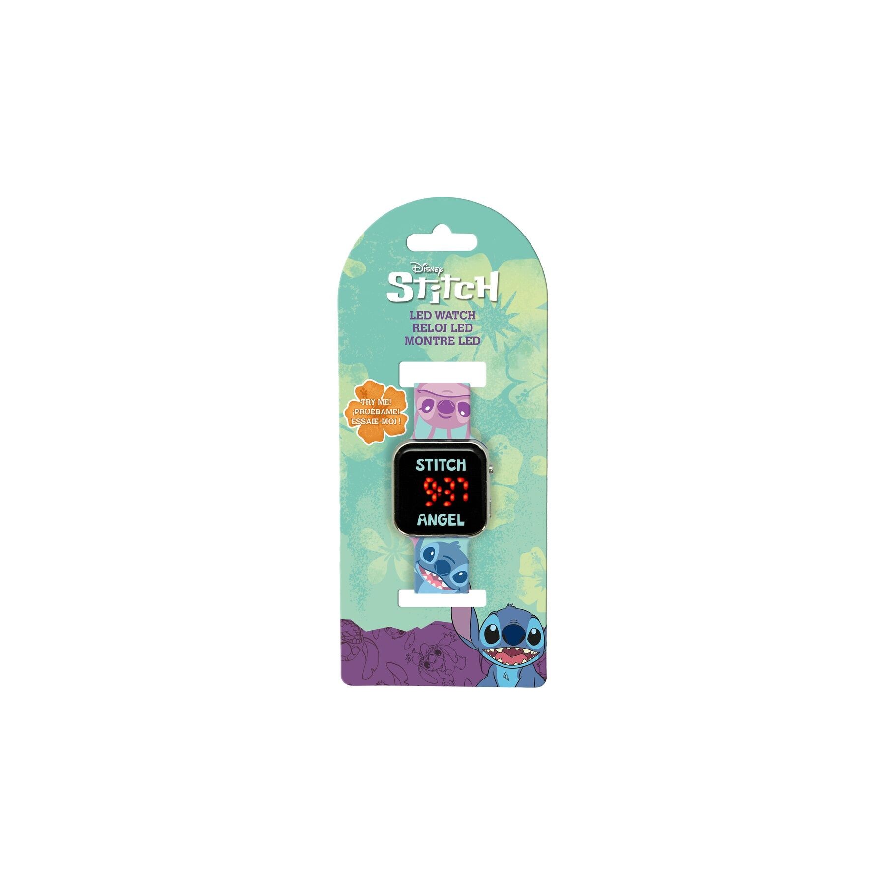 Reloj led Stitch Disney