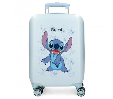 Maleta trolley ABS Happy Stitch Disney 50cm
