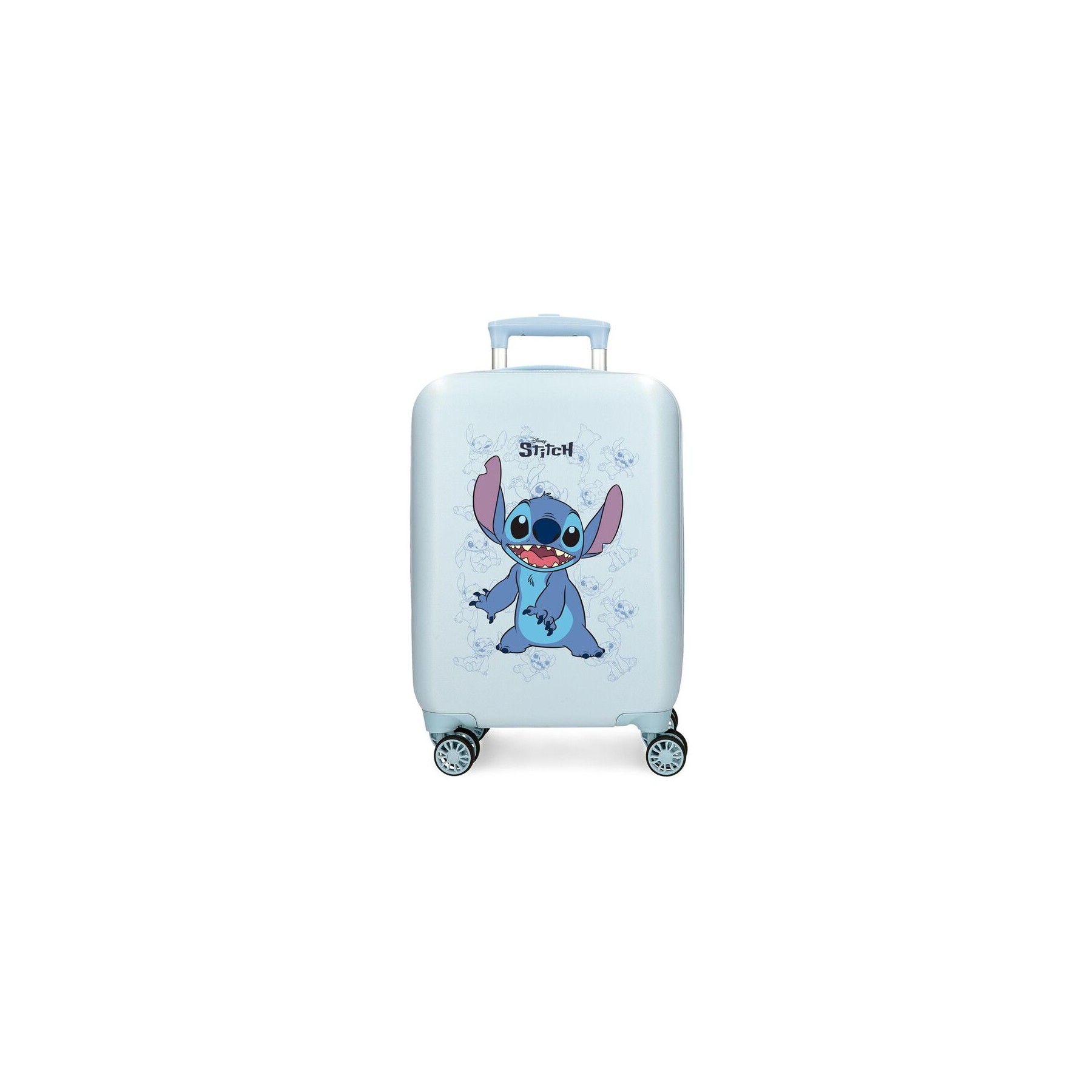 Maleta trolley ABS Happy Stitch Disney 50cm