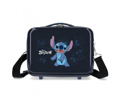 Neceser ABS Happy Stitch Disney adaptable
