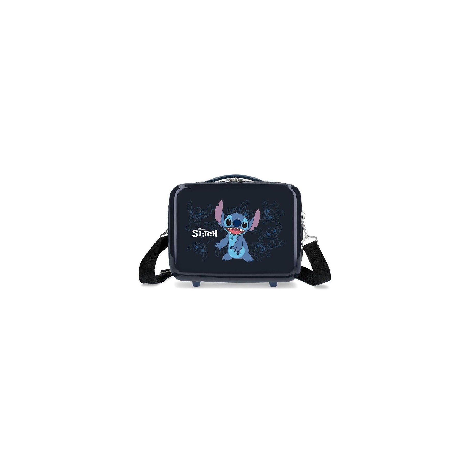 Neceser ABS Happy Stitch Disney adaptable