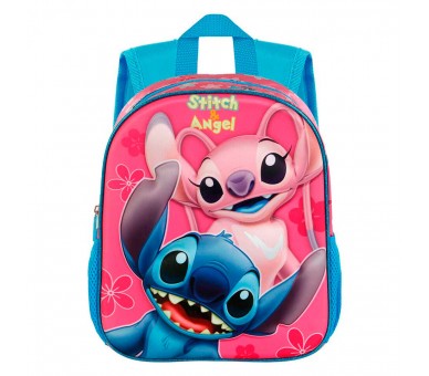 Mochila 3D Match Stitch Disney 31cm
