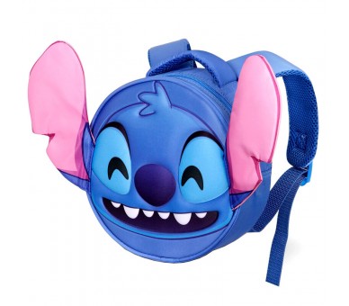 Mochila 3D Emoji Stitch Disney 22cm