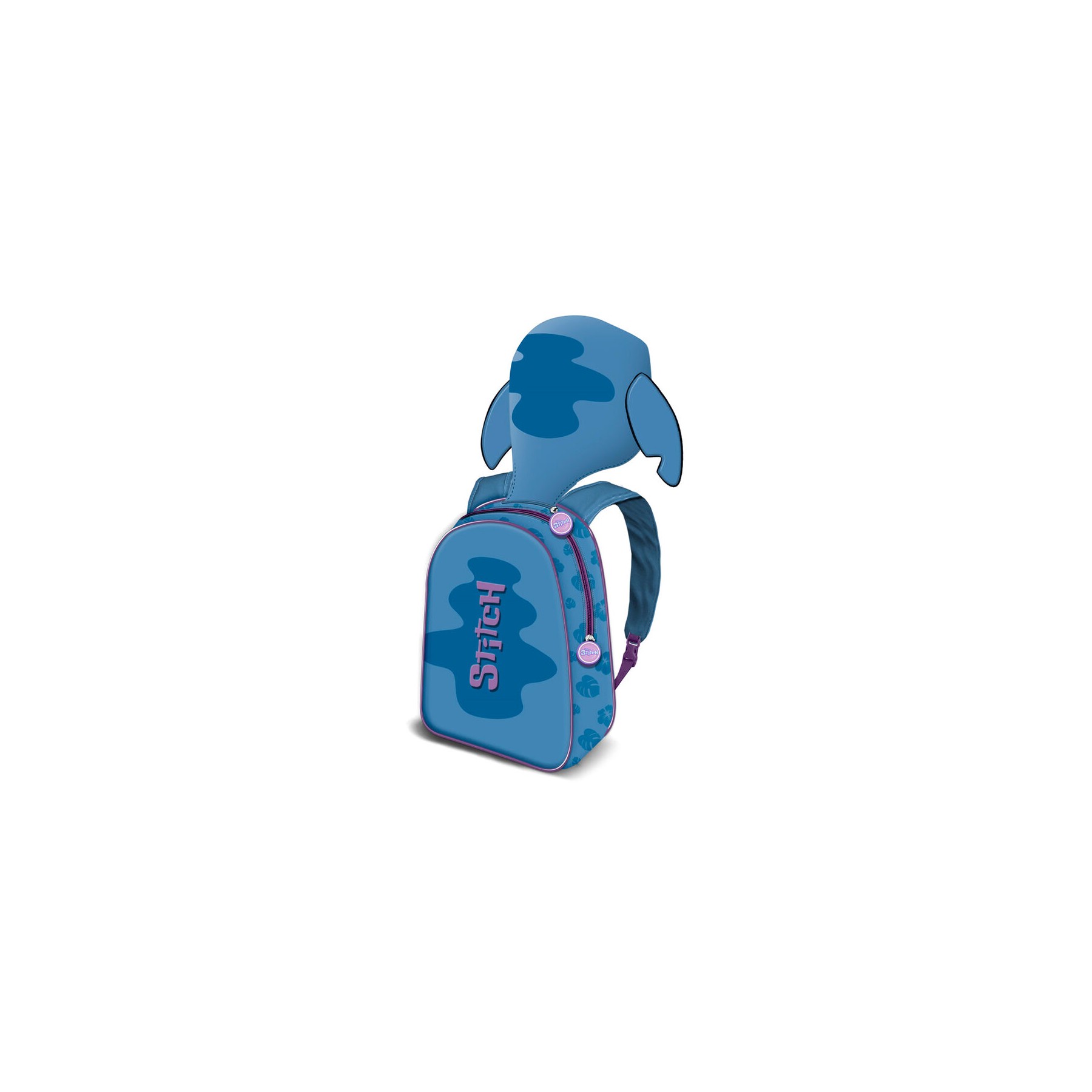 Mochila capucha Stitch Disney 31cm