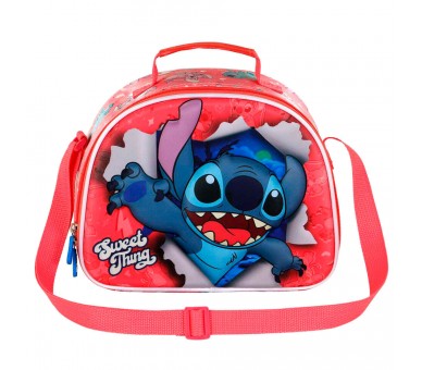 Bolsa portameriendas 3D Thing Stitch Disney