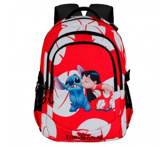 Mochila Kiss Stitch Disney 44cm adaptable