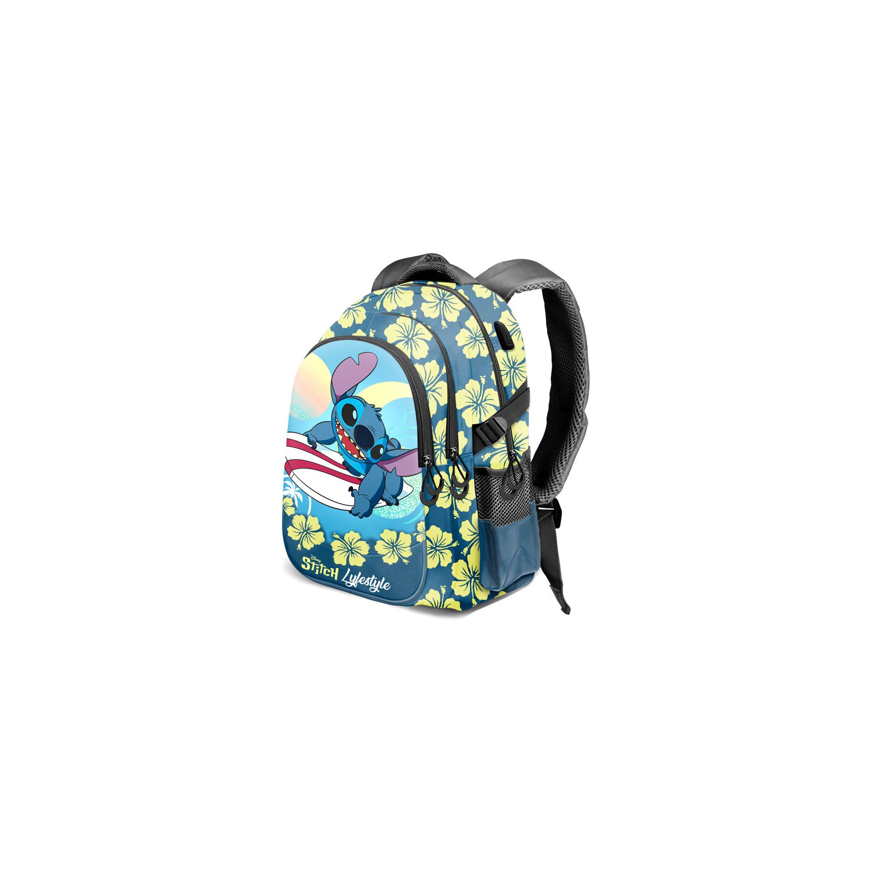 Mochila Lifestyle Stitch Disney 44m adaptable