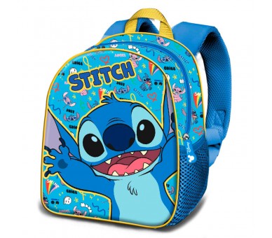 Mochila 3D Elite Stitch Disney 31cm
