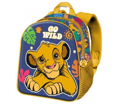 Mochila 3D Wild El Rey Leon Disney 31cm