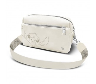 Bolso bandolera Cream Stitch Disney