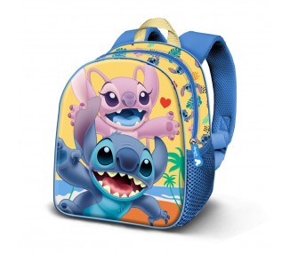 Mochila 3D Ocean Stitch Disney 31cm