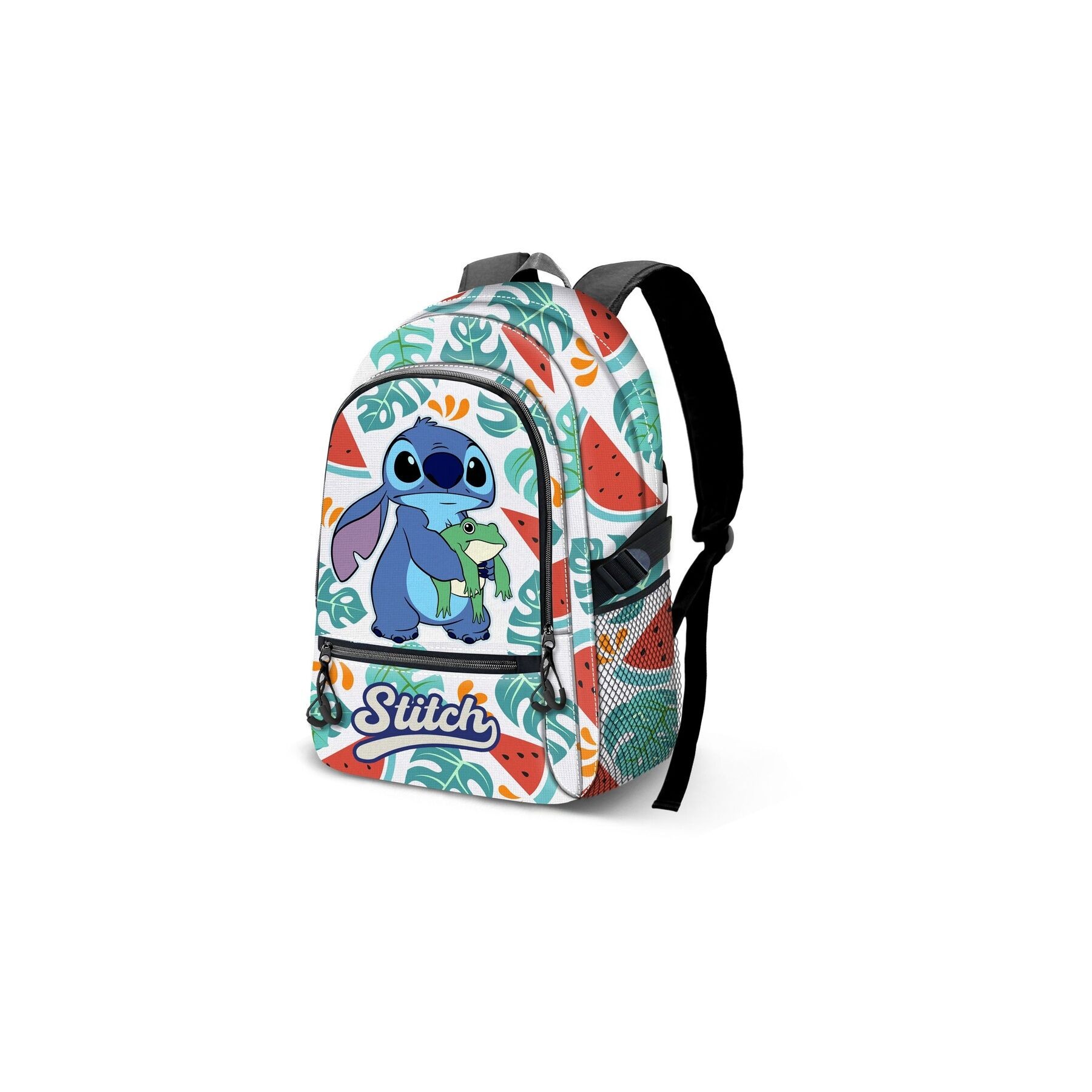 Mochila Frog Stitch Disney 44cm adaptable