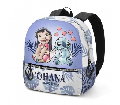Mochila Couple Stitch Disney 33cm