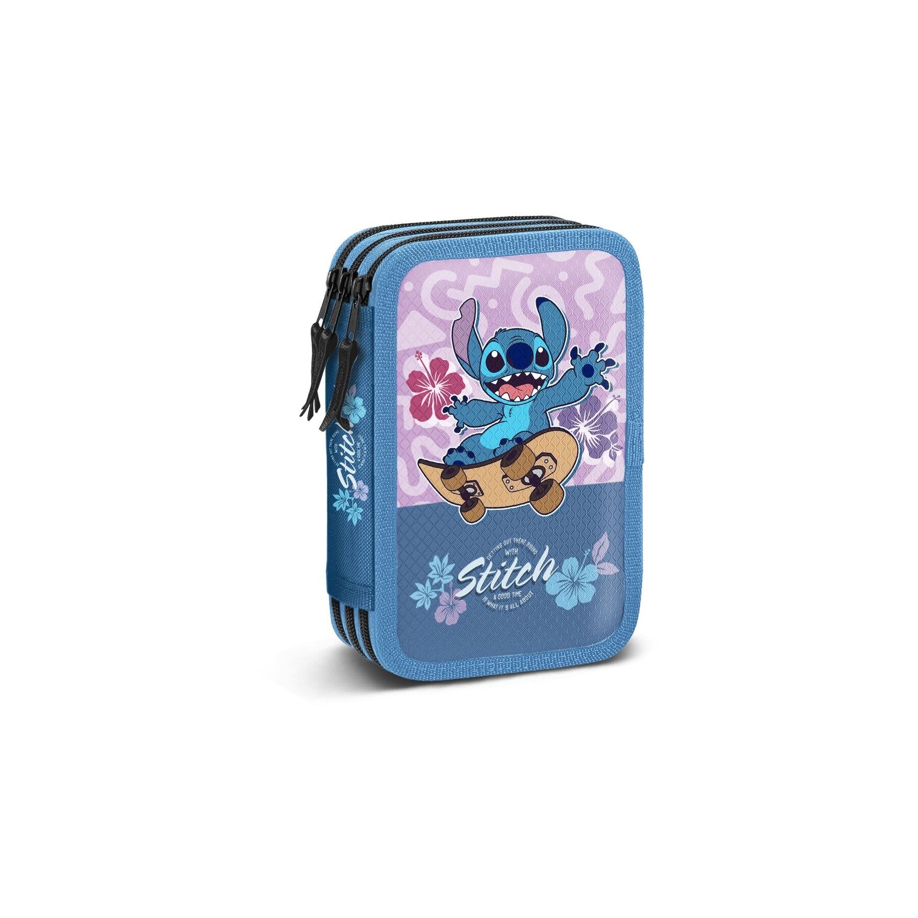 Plumier Skate Stitch Disney triple