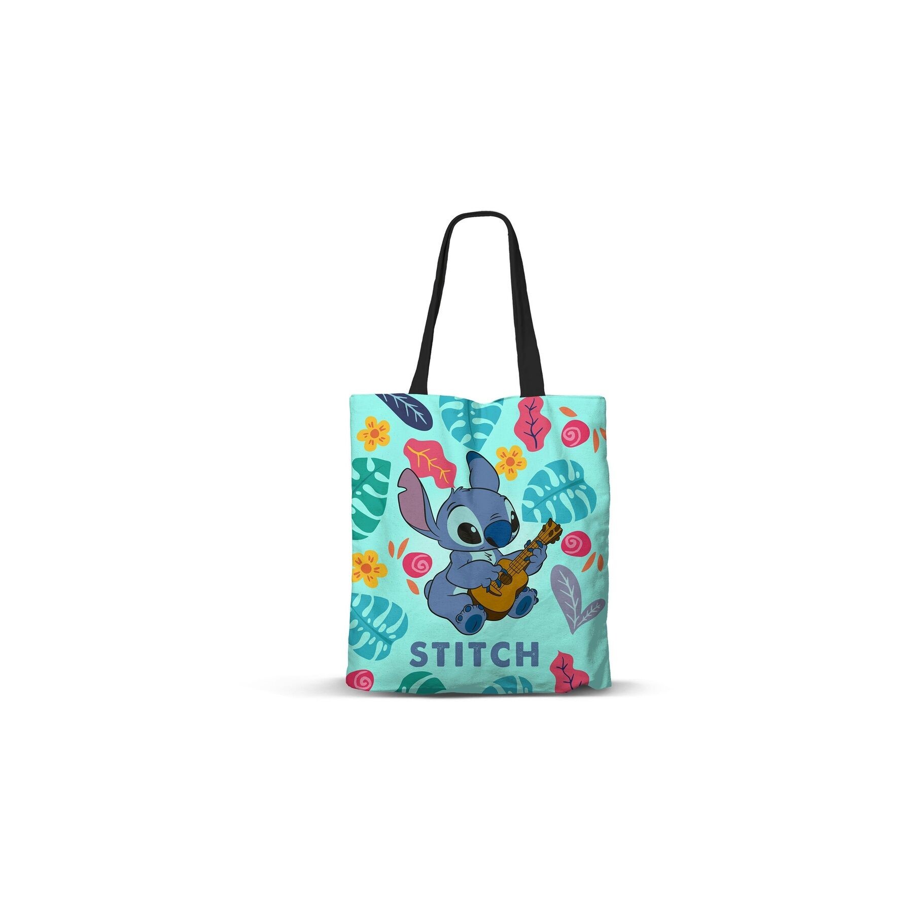 Bolsa shopping Guitar Stitch Disney 40cm