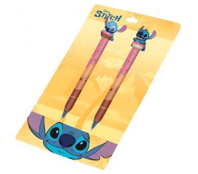 Blister 2 boligrafos borrables Stitch Disney