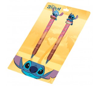 Blister 2 boligrafos borrables Stitch Disney