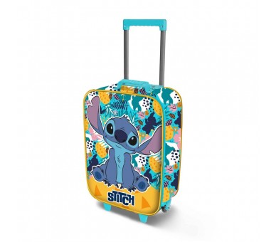 Maleta trolley 3D Colors Stitch Disney 52cm