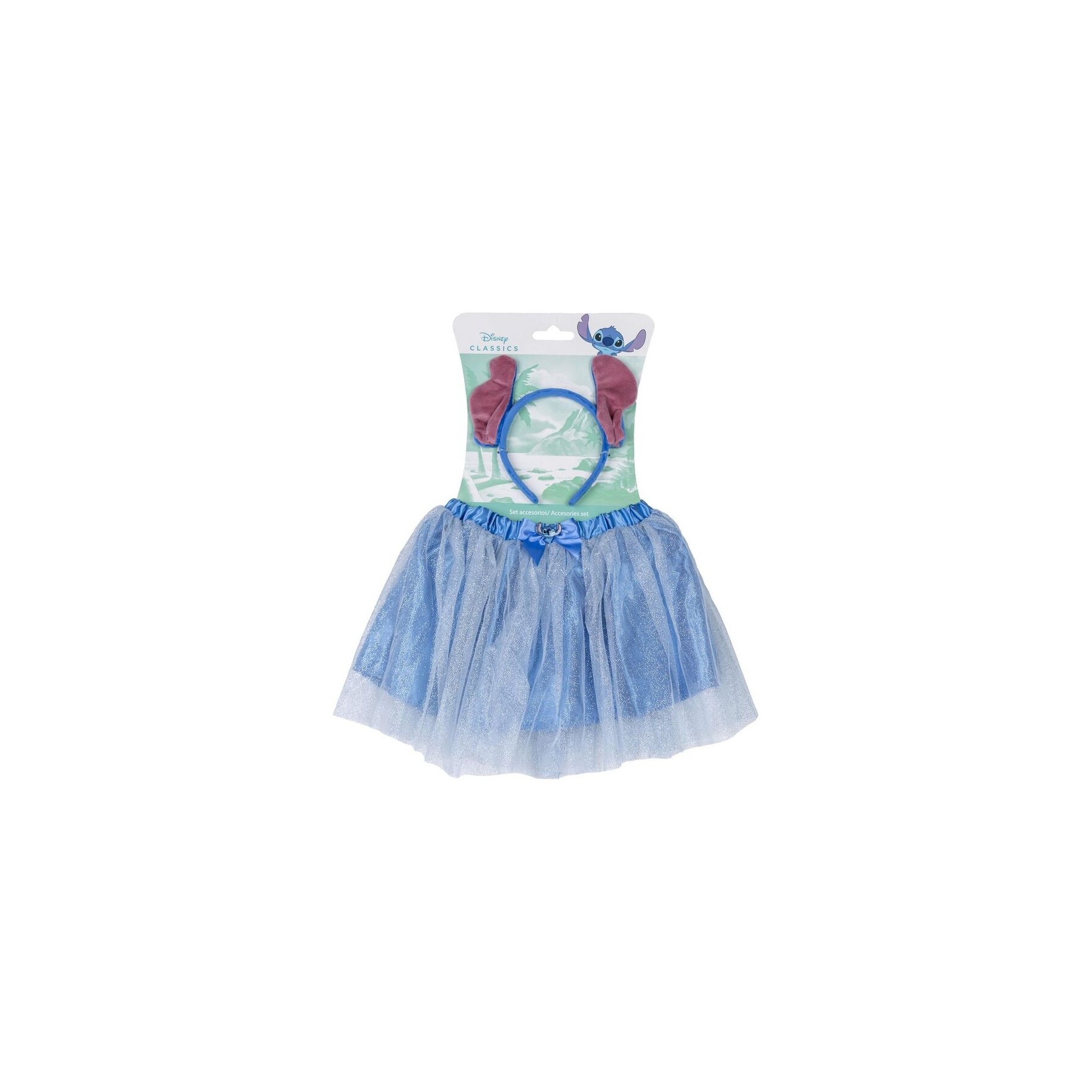 Set diadema + tutu Stitch Disney