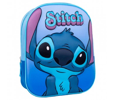 Mochila 3D Stitch Disney 31cm