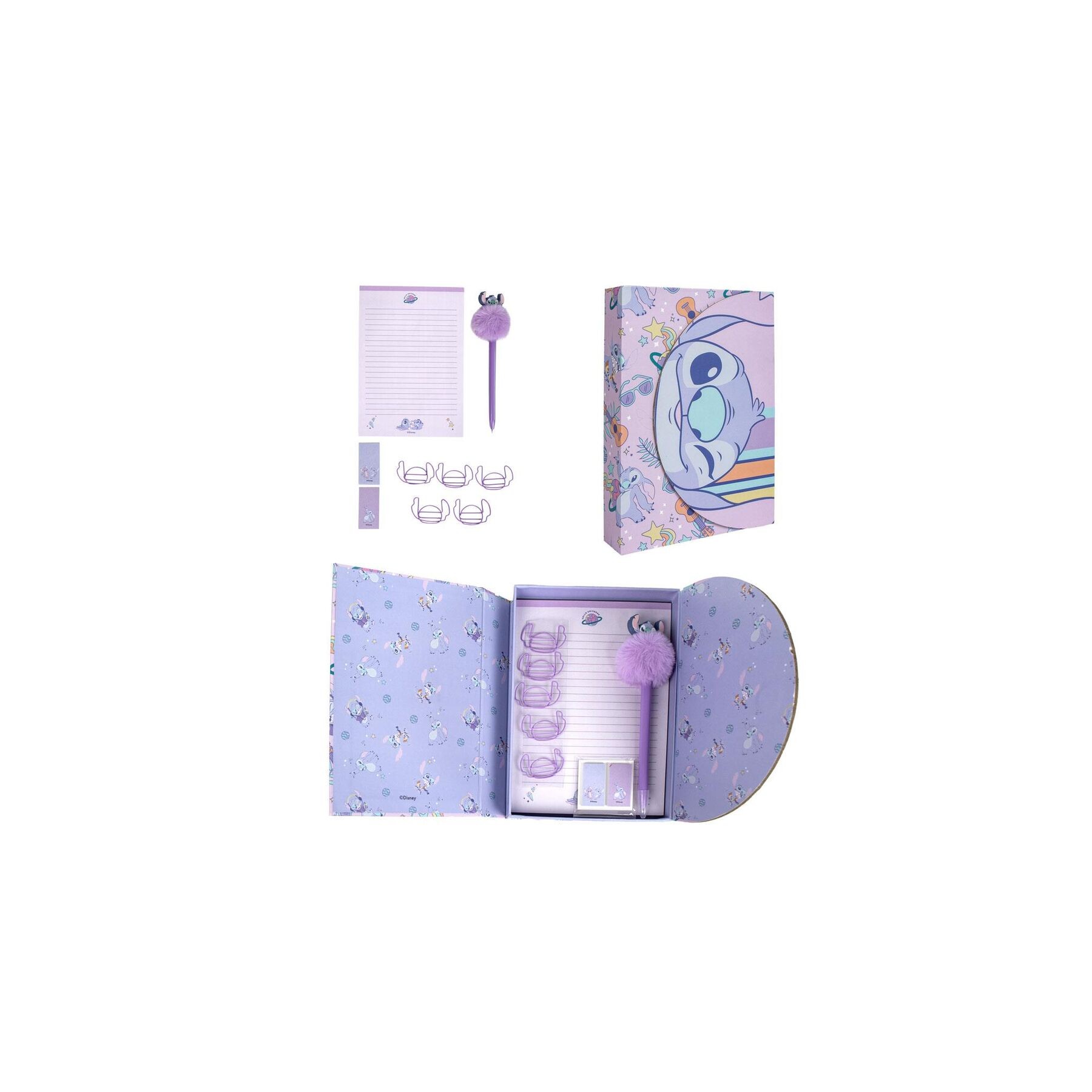 Set papeleria Stitch Disney