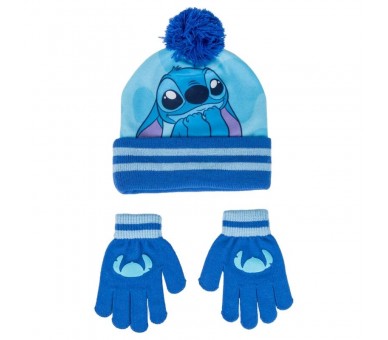 Set gorro y guantes Stitch Disney