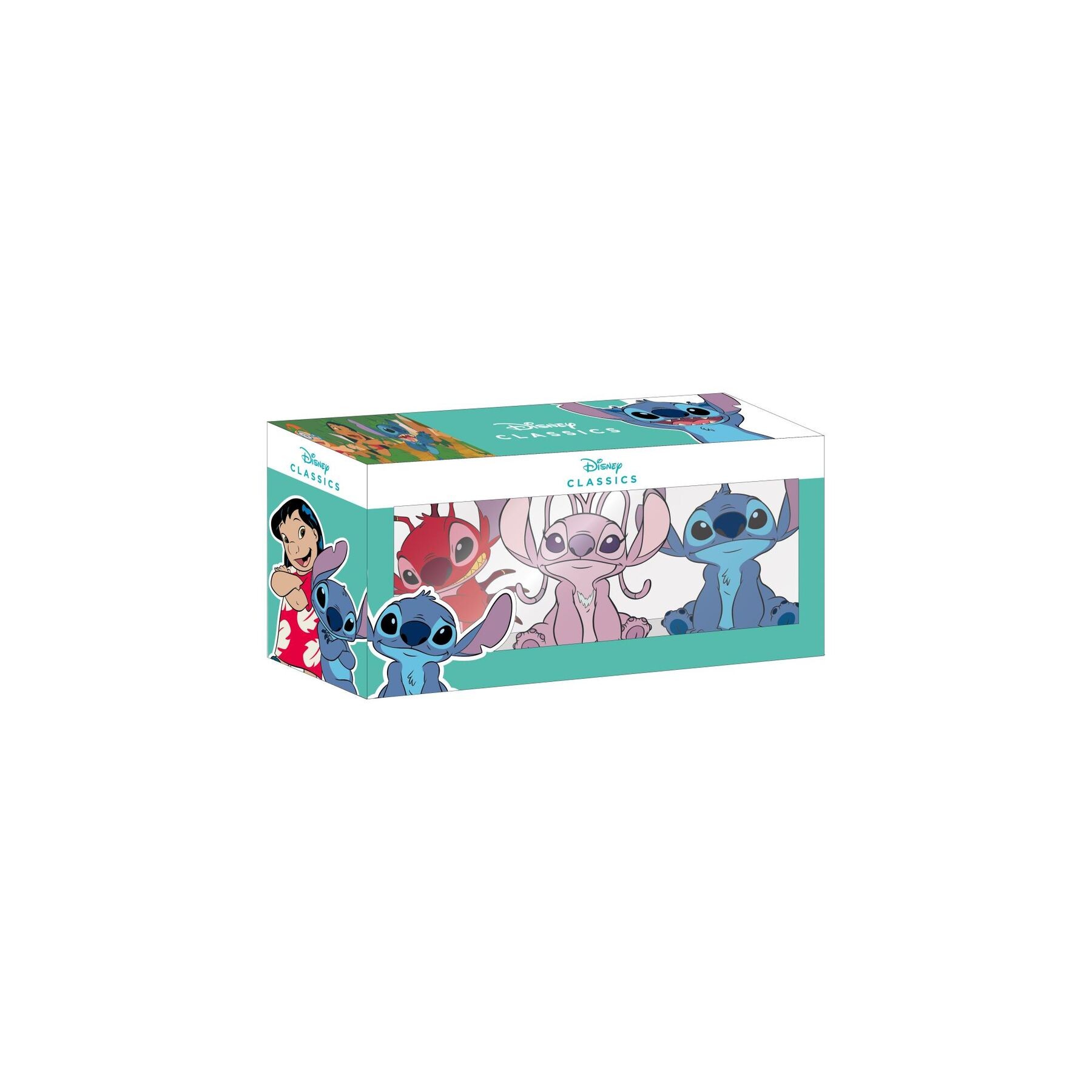 Set 3 peluches Stitch surtido