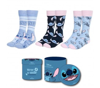 Set 3 calcetines Stitch Disney adulto