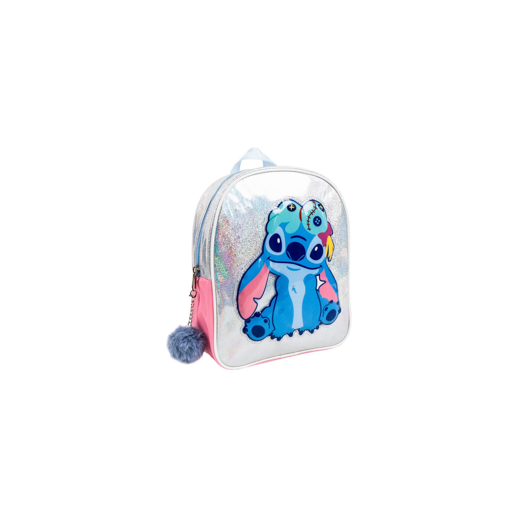 Mochila fantasia Stitch Disney 23cm