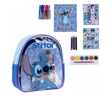 Set papeleria mochila Stitch Disney