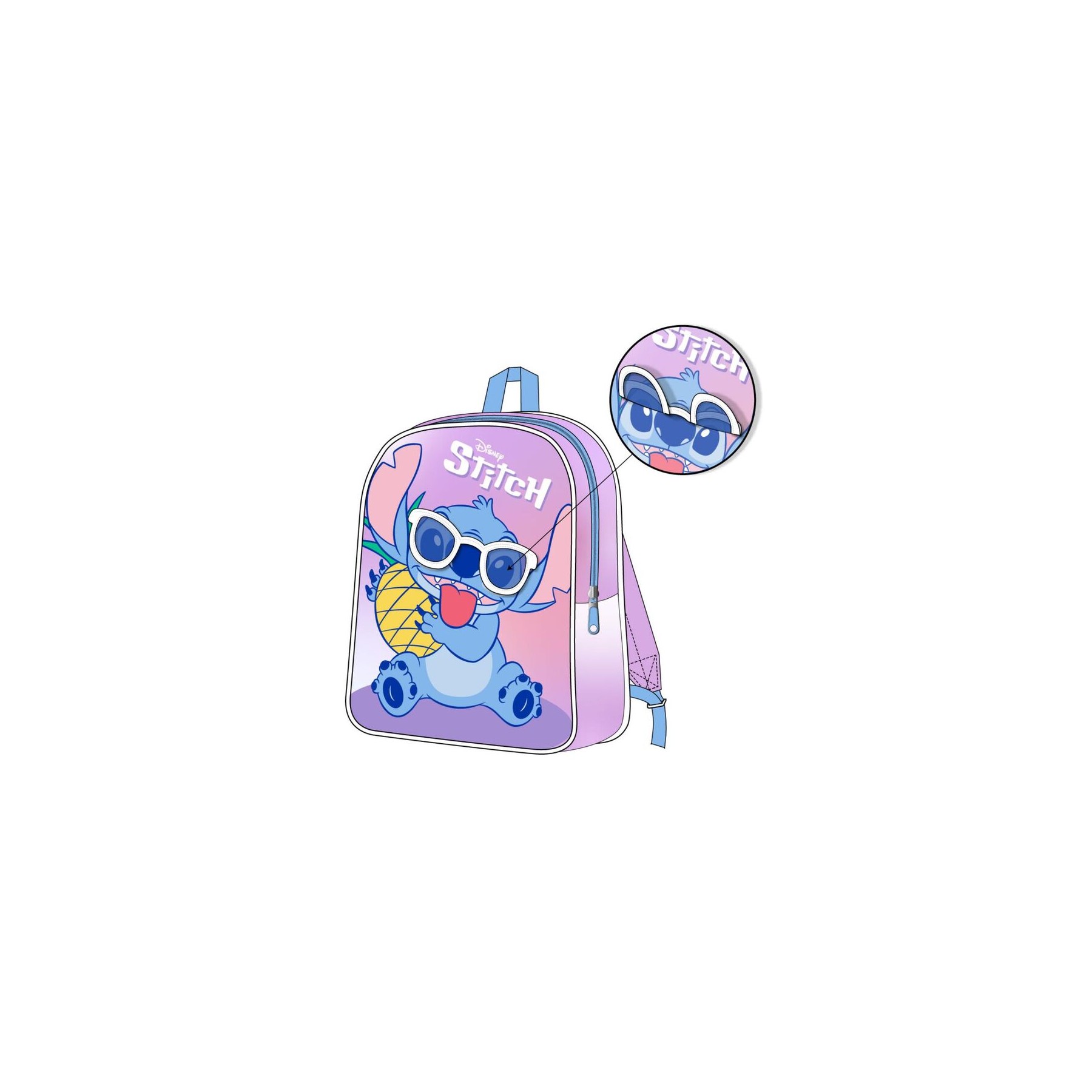 Mochila Stitch Disney 27cm