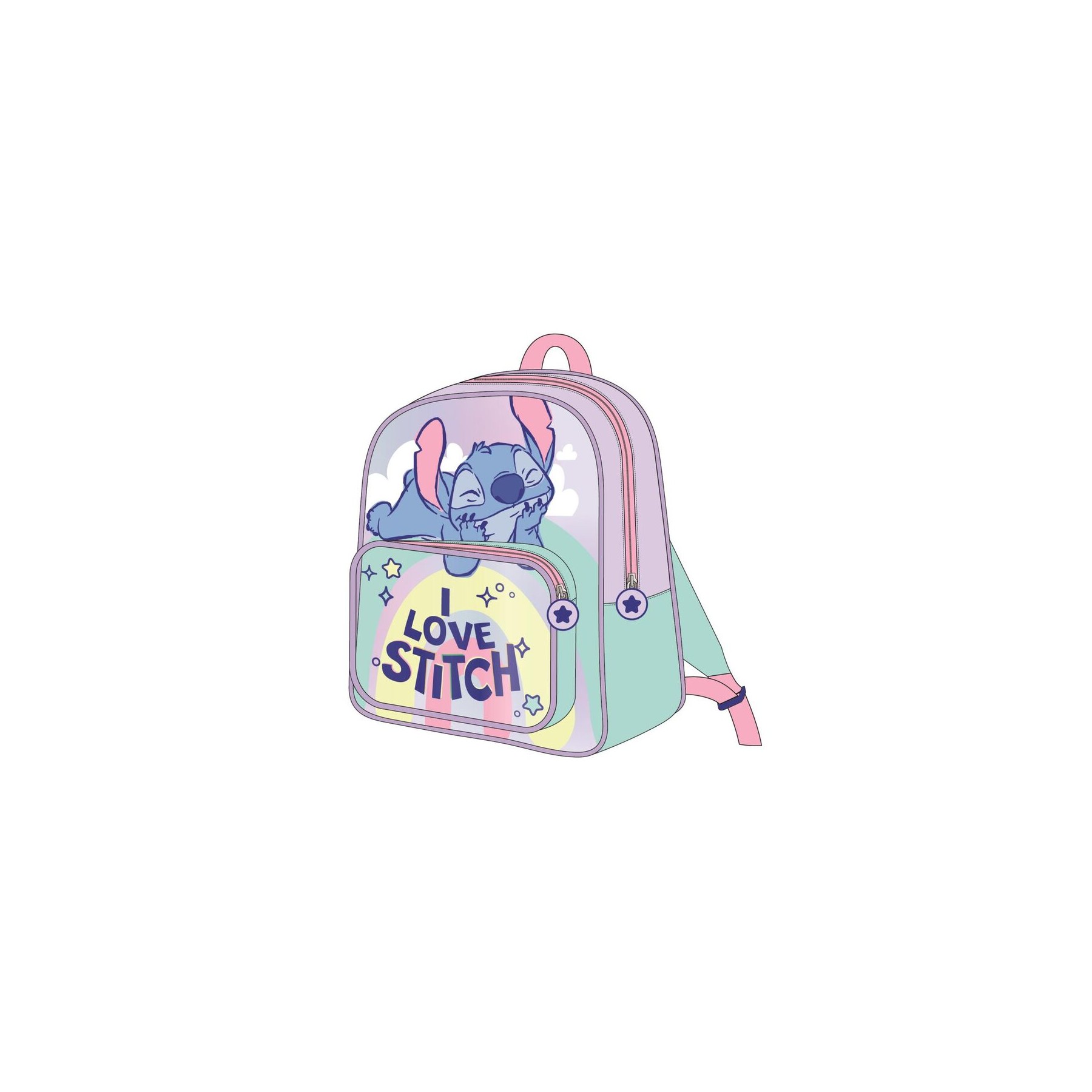 Mochila Stitch Disney 30cm