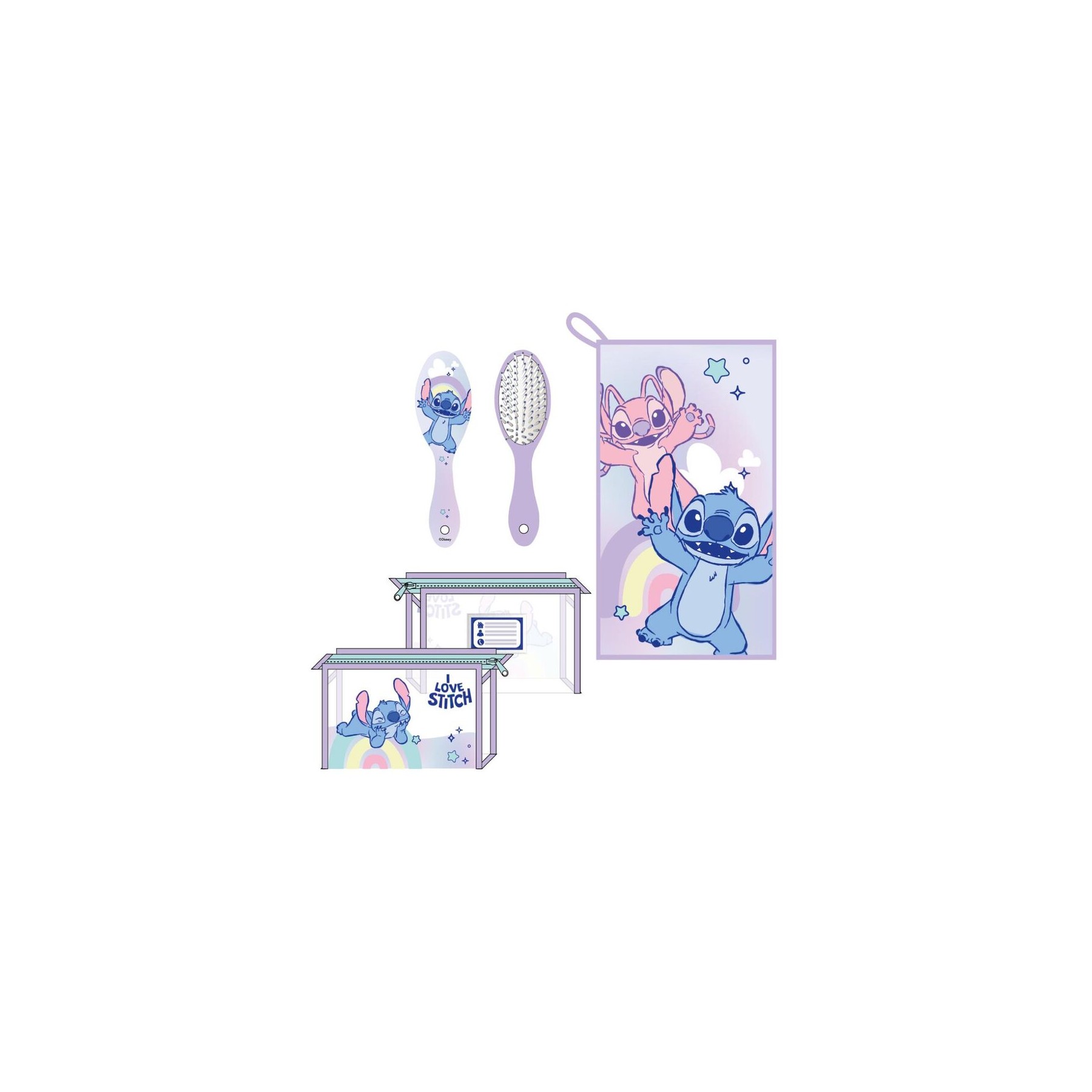 Neceser escolar Stitch Disney