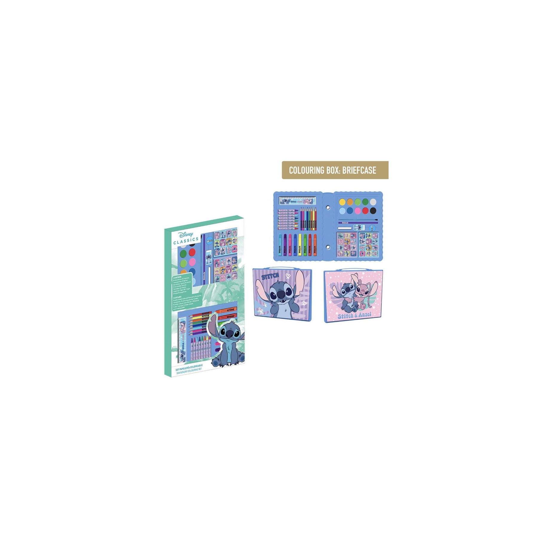 Set papeleria Stitch Disney