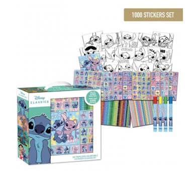 Set pegatinas Stitch Disney 1000pzs