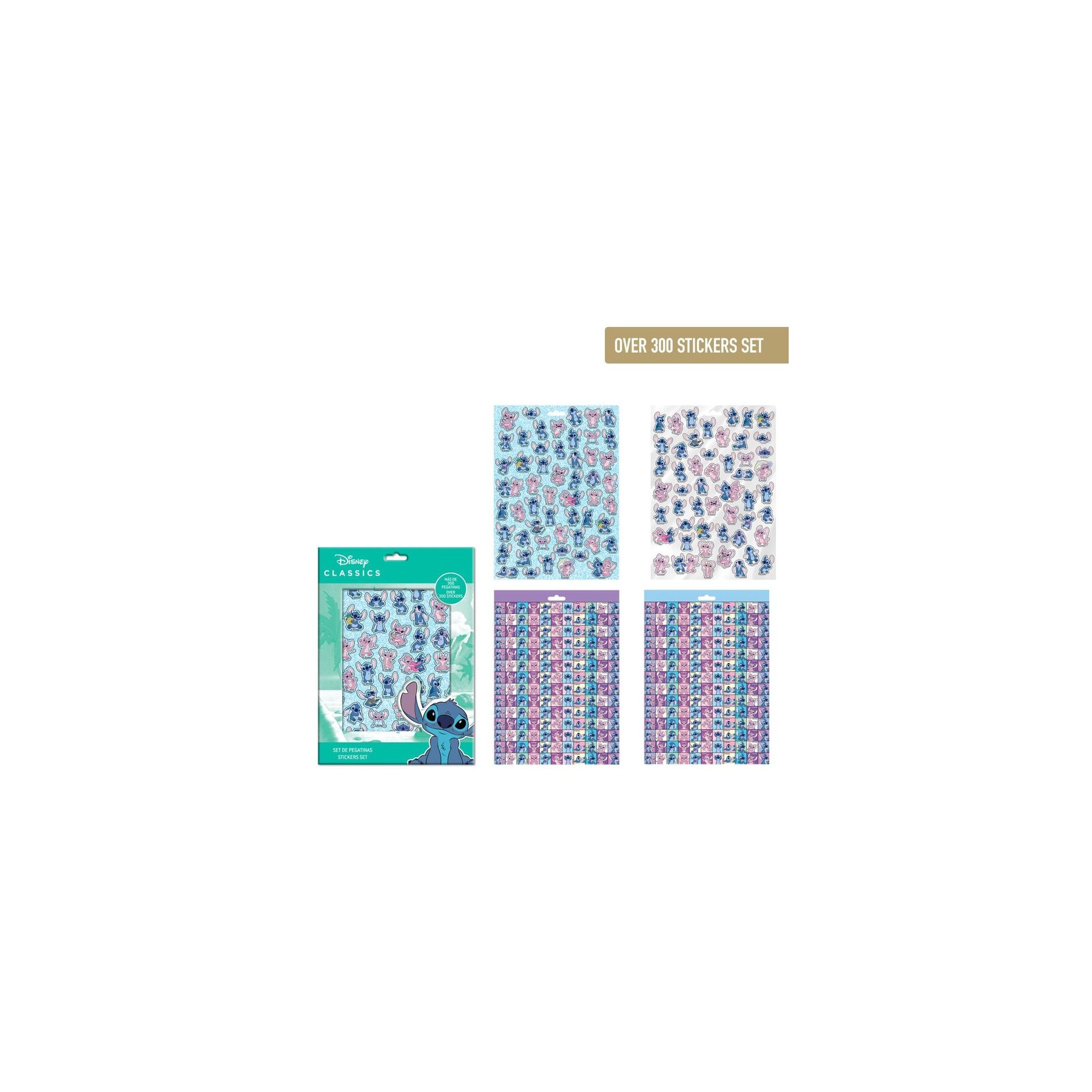 Set pegatinas Stitch Disney
