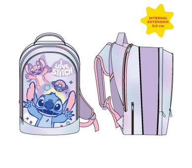 Mochila Stitch Disney 41cm