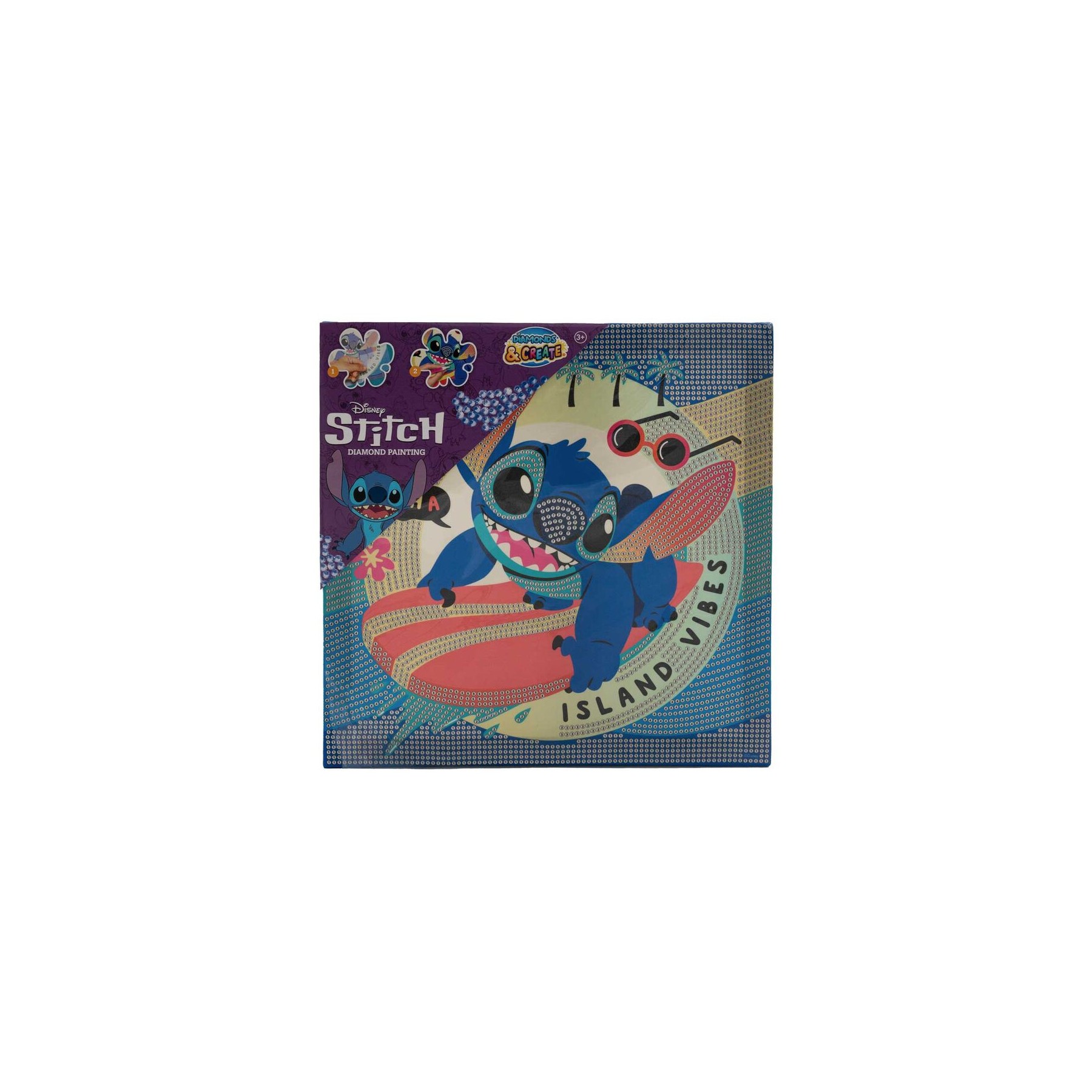 Pintura diamante Stitch Disney